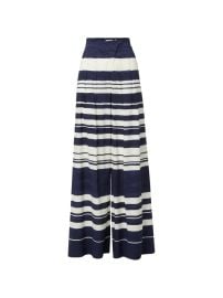 Veronica Beard Heron Striped Trousers | Blue | FARFETCH at Farfetch